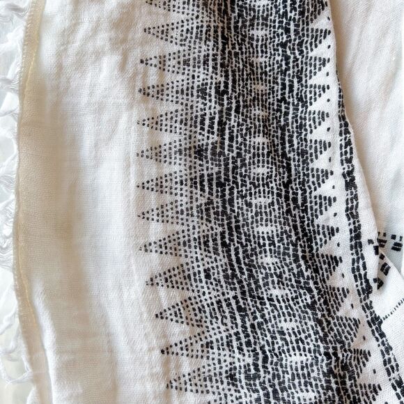 UO Home Urban Outfitters "Savta" Gauze Duvet Cover Twin Size Muslin Gauze Boho - Picture 11 of 16